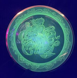 Morgantown Cassiopeia limited edition plate